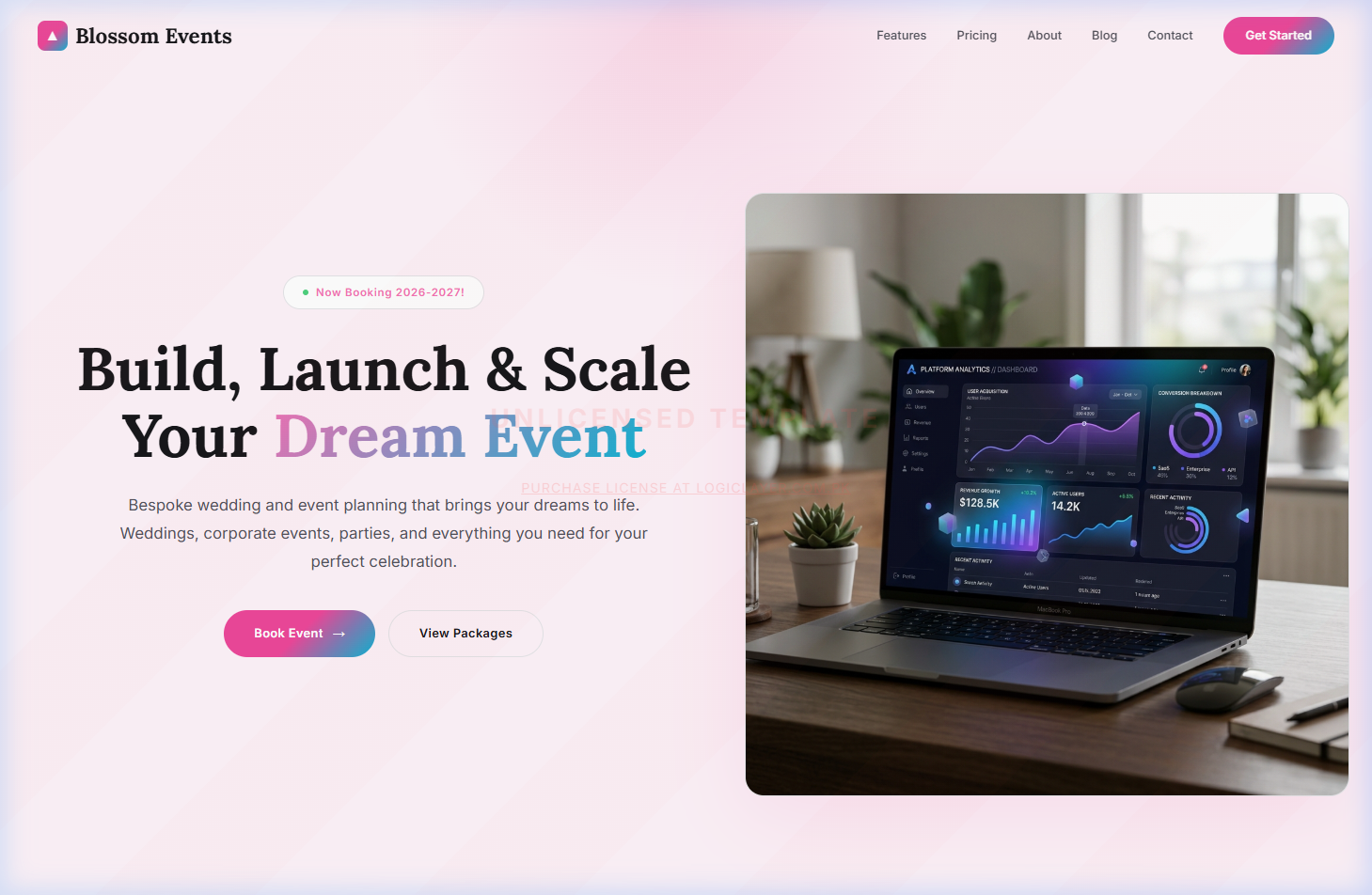 Blossom Events — Event Planning Template
