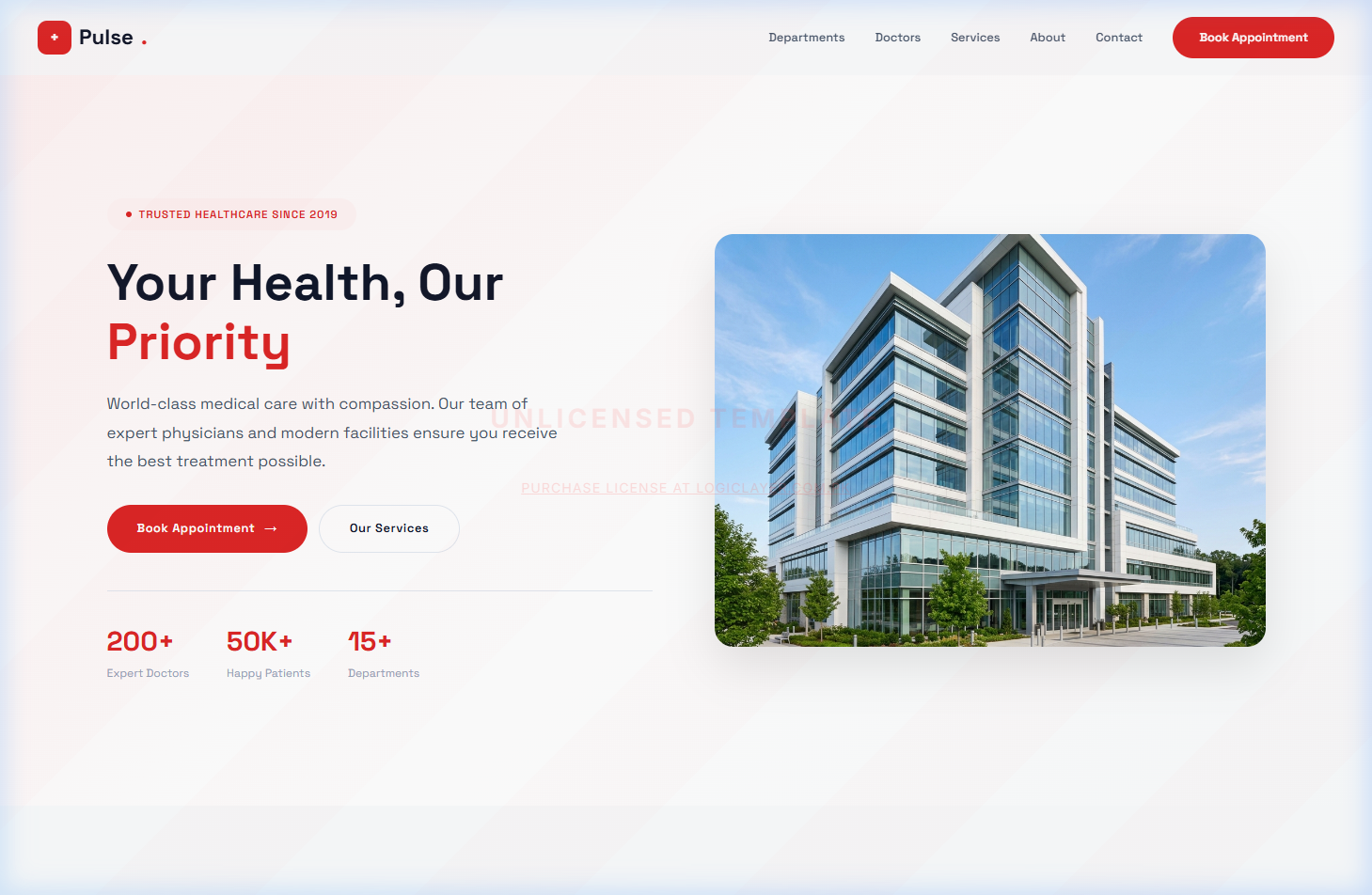 Pulse Medical — Doctor Practice Template